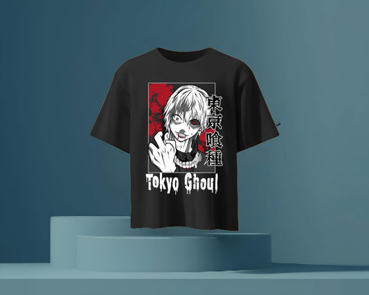 Ken Kaneki Drop Shoulder T-Shirt